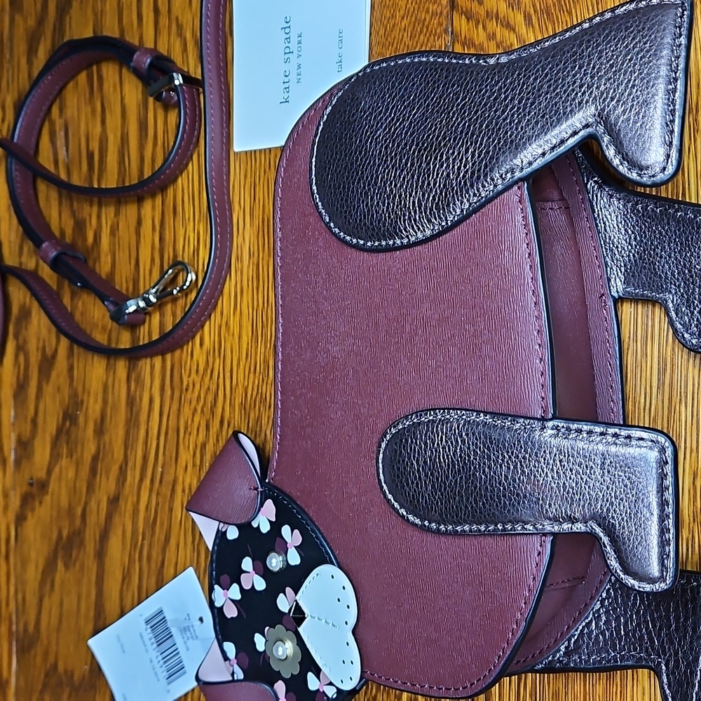 Kate Spade Floral Pup Crossbody NWT - Picture 13 of 13
